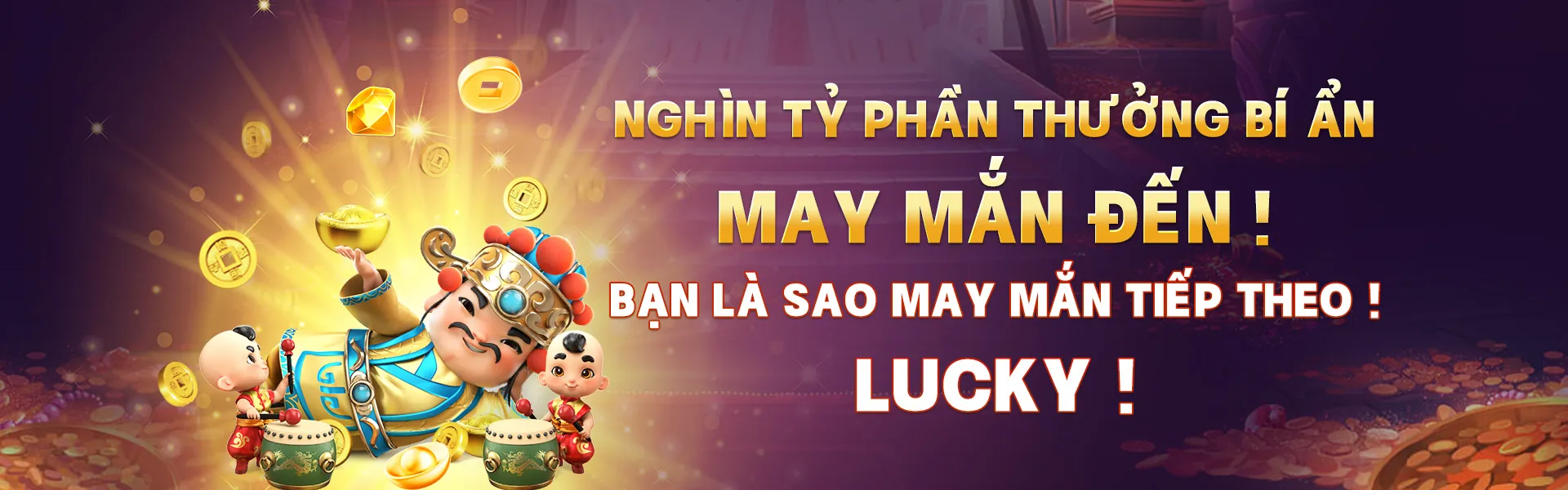 Banner kêu gọi đăng ký tài xỉu online rút tiền uy tín